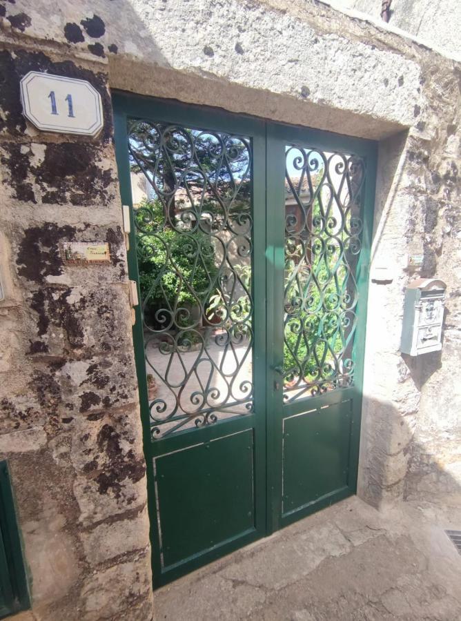 Cortile Via Sales 11 Lägenhet Erice Exteriör bild